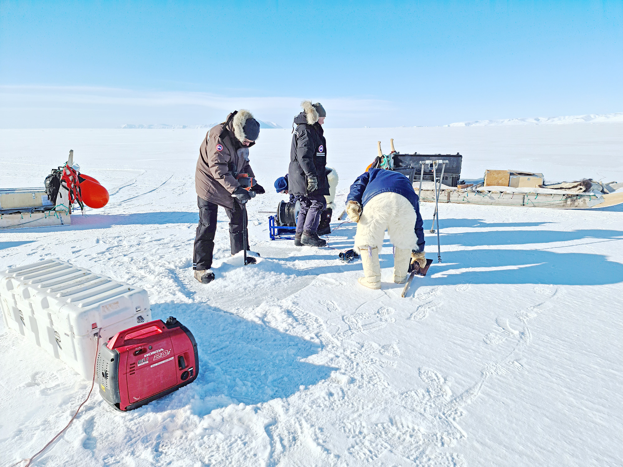 Klimamodellering på Grønland - Foto: Jacob